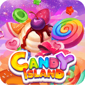Candy Island slot game image from poneclub